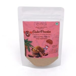 Arav Organics Dates Powder | Natural Sugar Substitute for All Ages | 100% Pure Dates, No Refined Sugar, Vegan & Preservative-Free