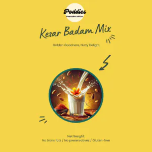 kesar badam podi