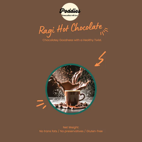 Ragi Hot Chocolate