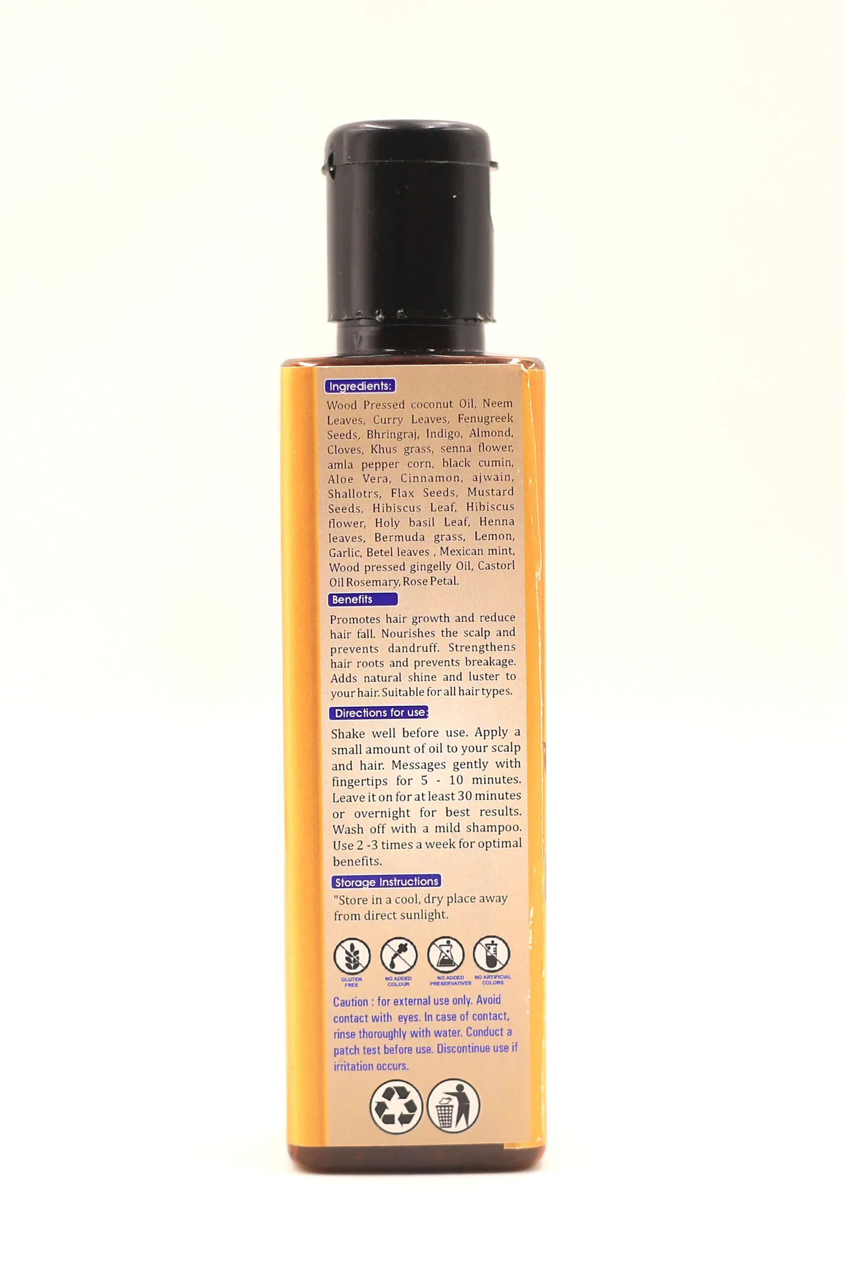 Vanasamruthi Herbal Hair Oil - Image 4